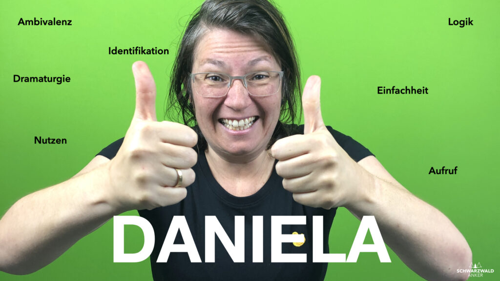 DANIELA-Prinzip - bessere Videos erstellen
