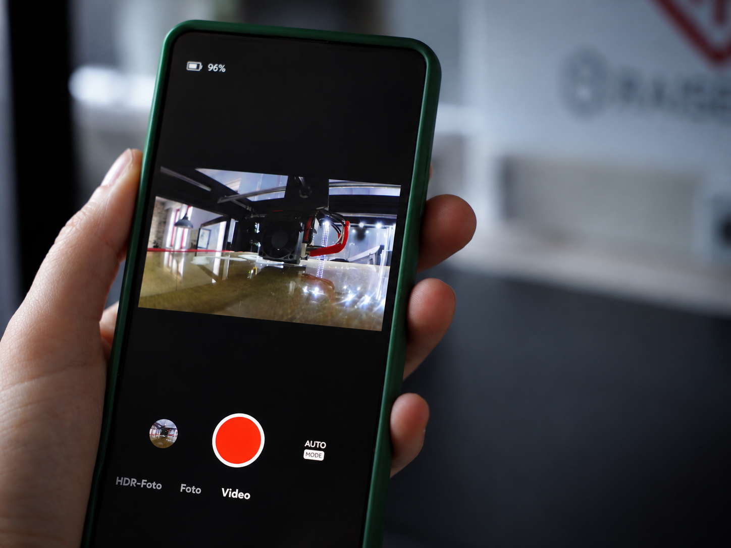 Behind the Scenes: Insta-360-Aufnahme beim Dreh für Wandtke Dental
