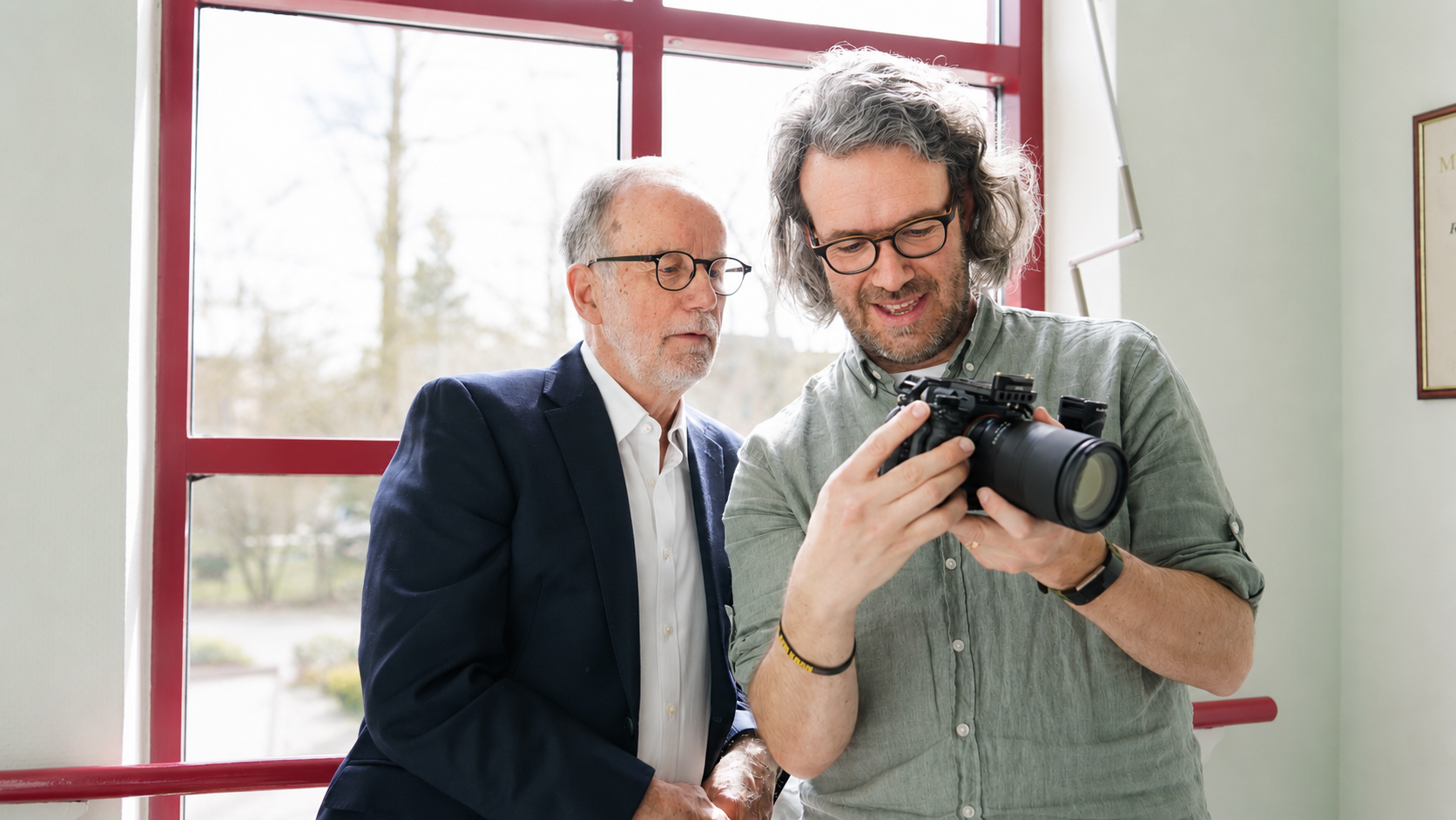 Behind the Scenes beim Dreh des Unternehmensfilms für das Dentallabor Wandtke Dental in Dömitz