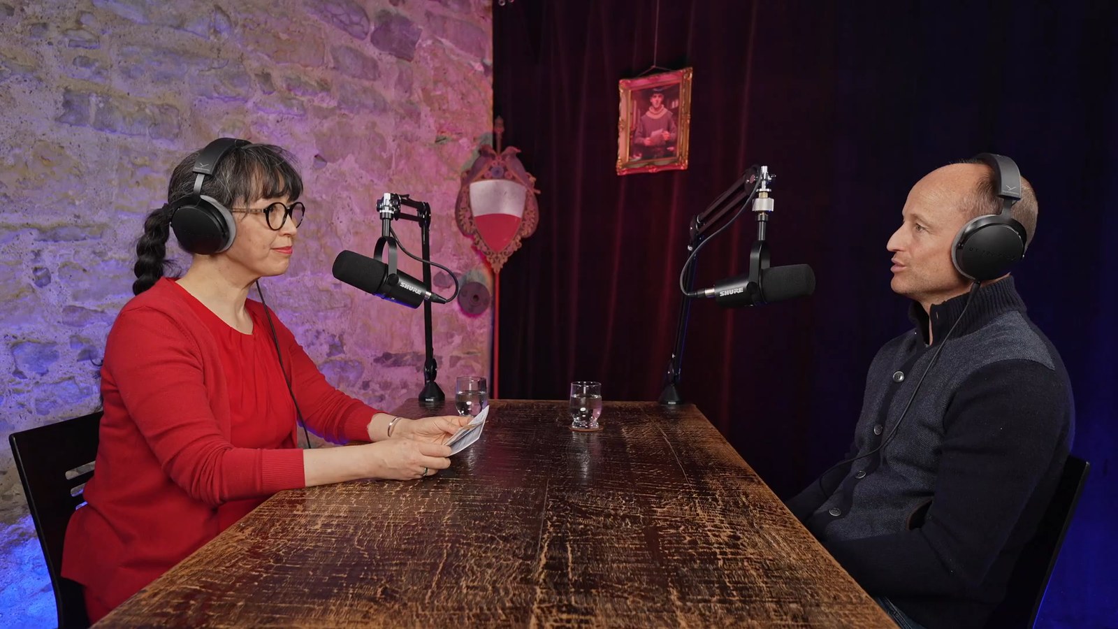 Personalmarketing-Podcast für die Stadt Horb am Neckar: Gespräch am Tisch im Studio zum Lotzer-Jahr 2025