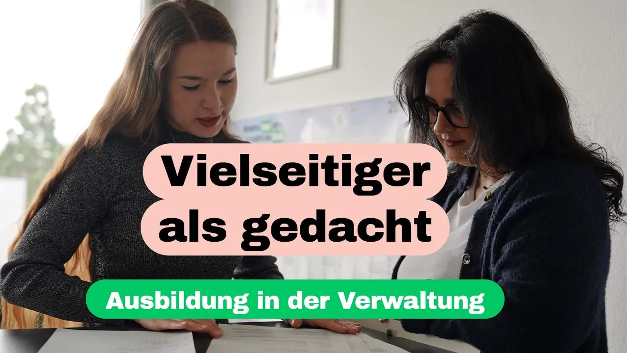 Video: Ausbildung in der Stadtverwaltung Filderstadt
